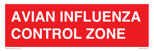 AVIAN INFLUENZA CONTROL ZONE